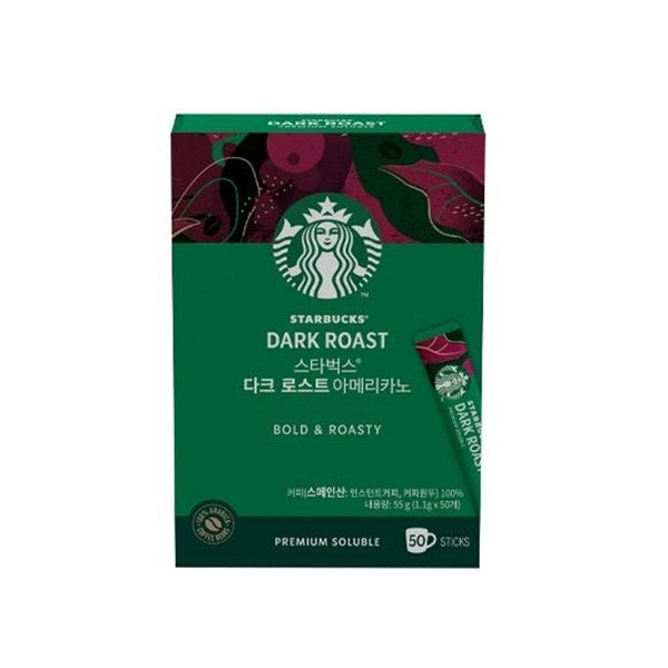 스타벅스 다크로스트 아메리카노 1.1g 50개입, 1개 | 이으미
