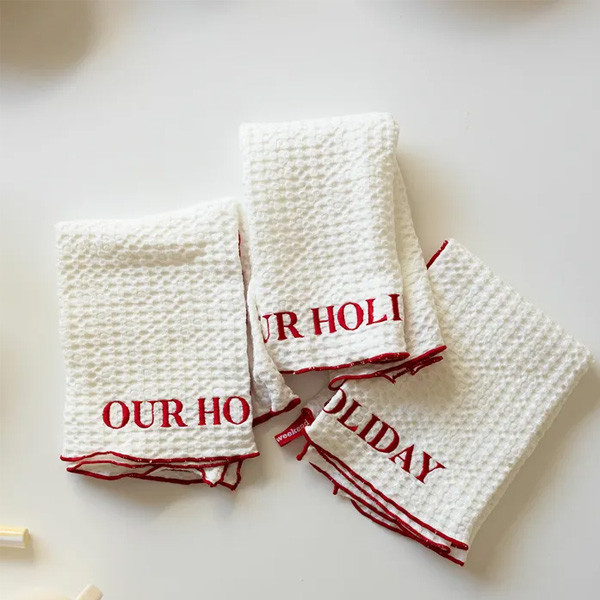 [momur weekend] 홀리데이 키친 클로스 | 이으미