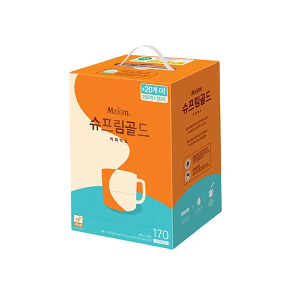 동서식품 맥심 슈프림 골드 13.5g 170개입 | 이으미